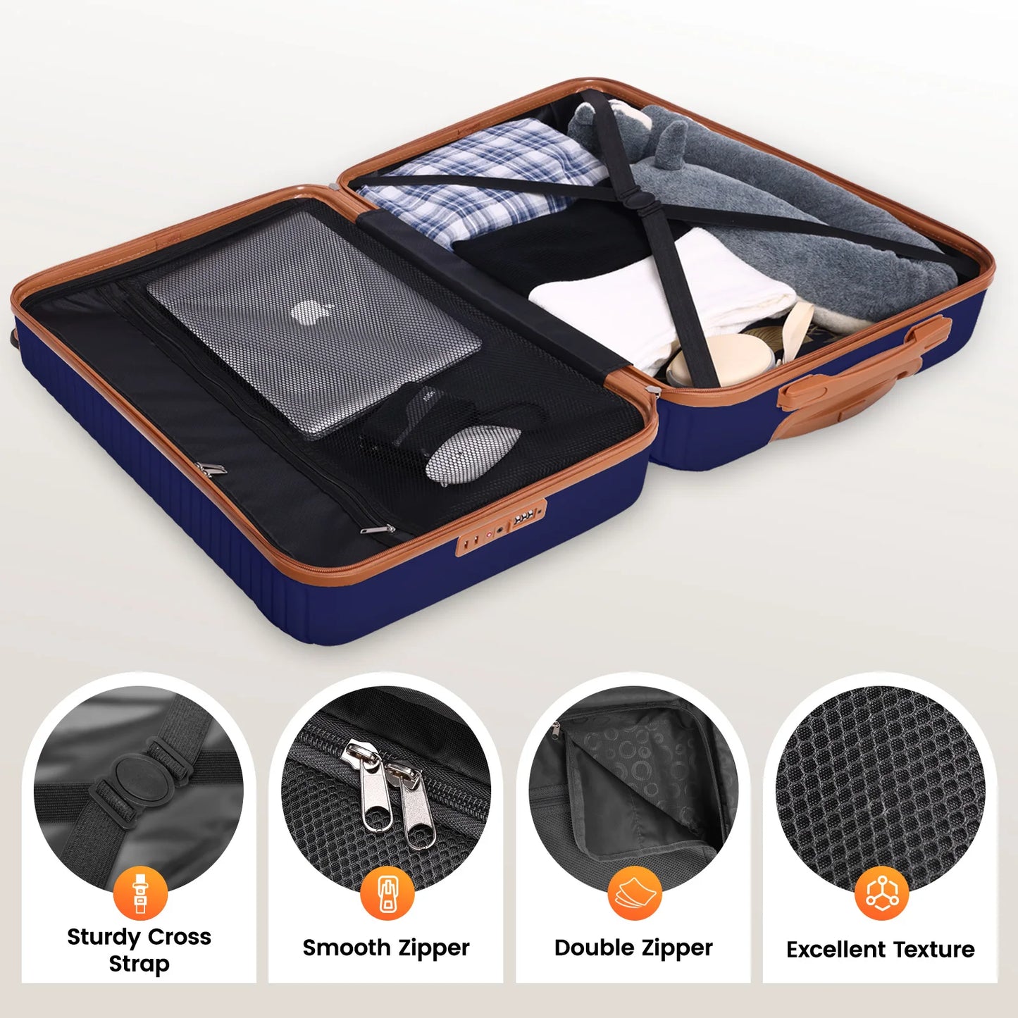 4 Piece Luggage Set