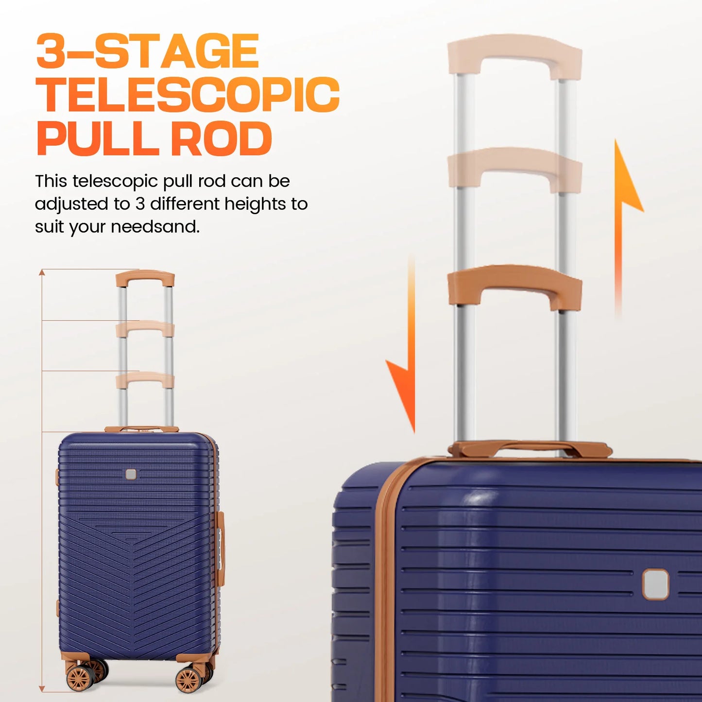 4 Piece Luggage Set