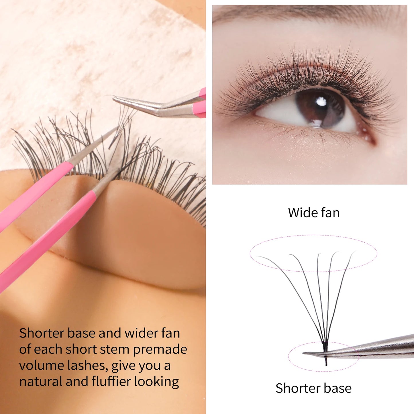 Premade Individual Eyelash Extensions