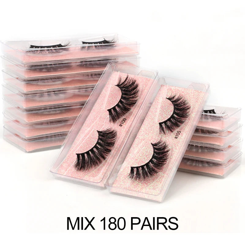 Mink False Fluffy Lashes