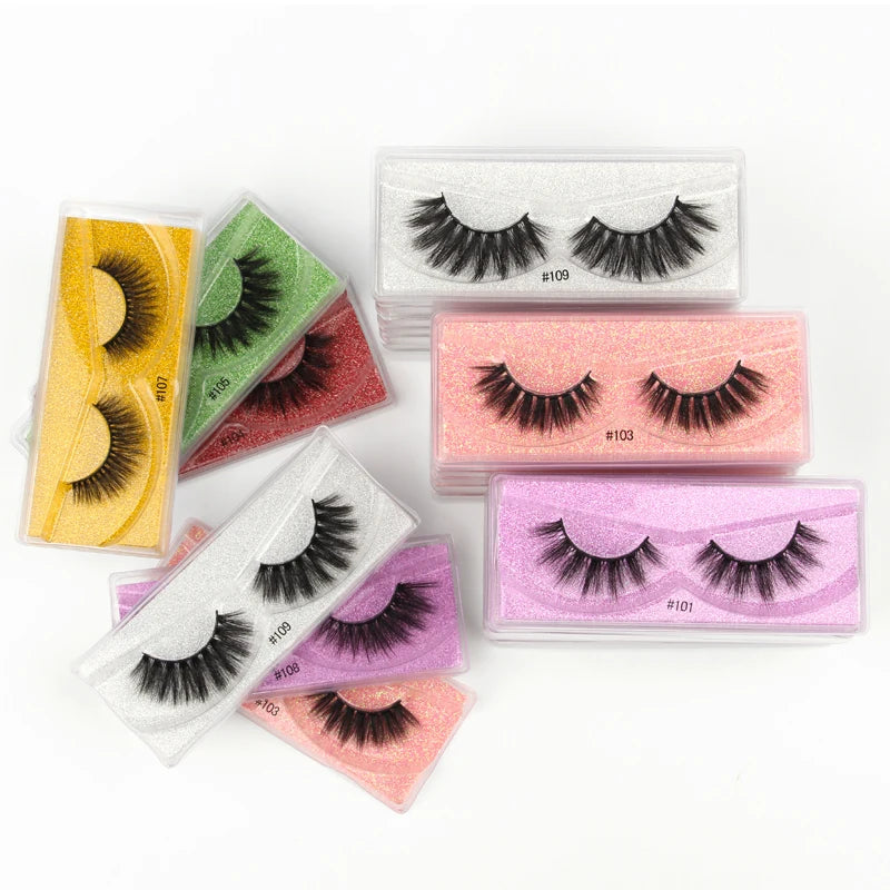 Mink False Fluffy Lashes
