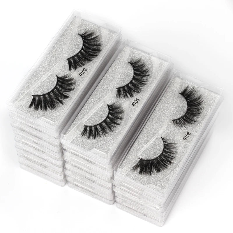 Mink False Fluffy Lashes