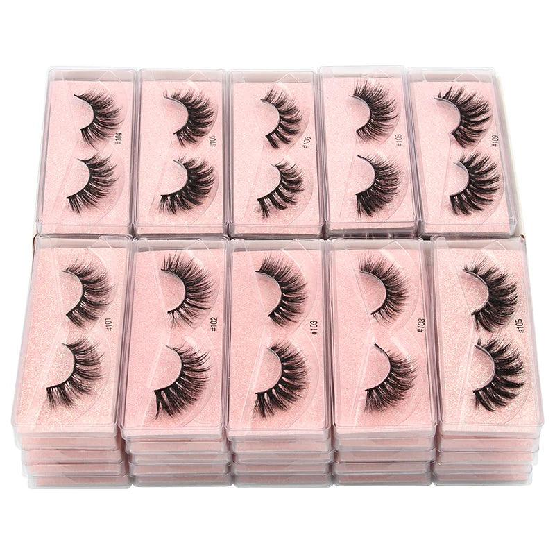 Mink False Fluffy Lashes