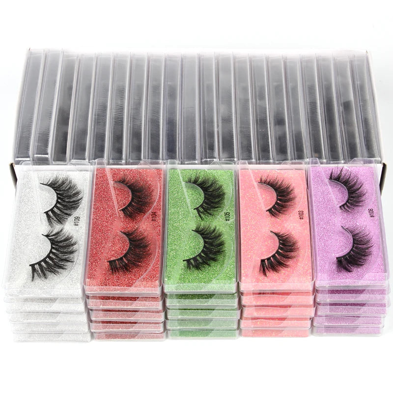Mink False Fluffy Lashes