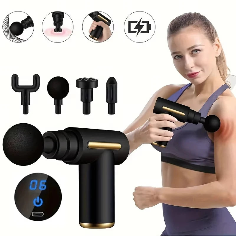 Portable Lightweight Deep Tissue Body Massage Gun