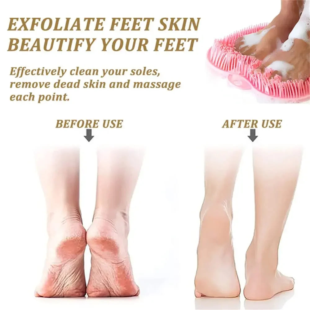 Reusable Silicone Foot & Back Scrubber Matt