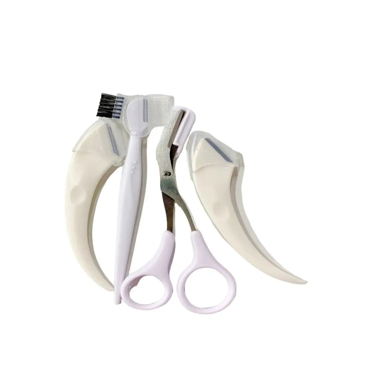 4pcs Eyebrow Trimmer & Scissors