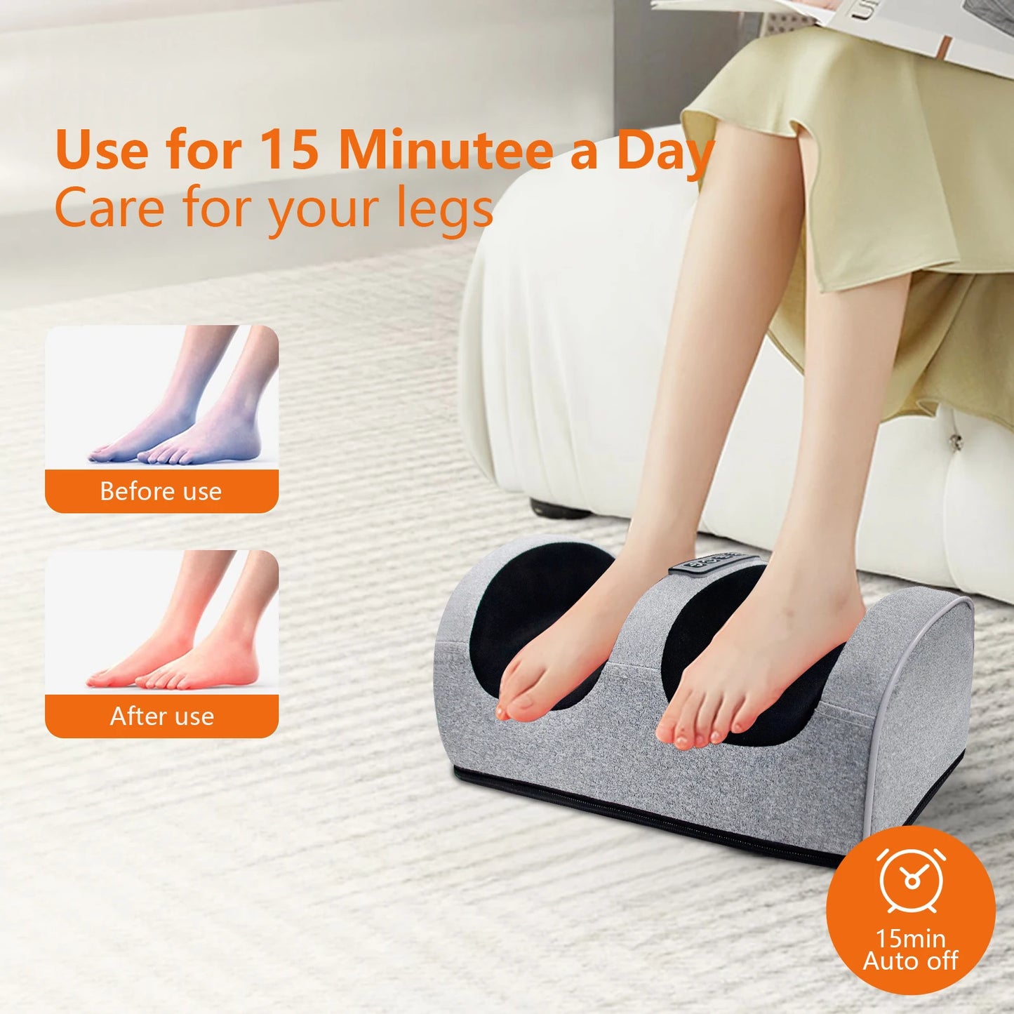 Heated Legs, Feet & Arms Massager