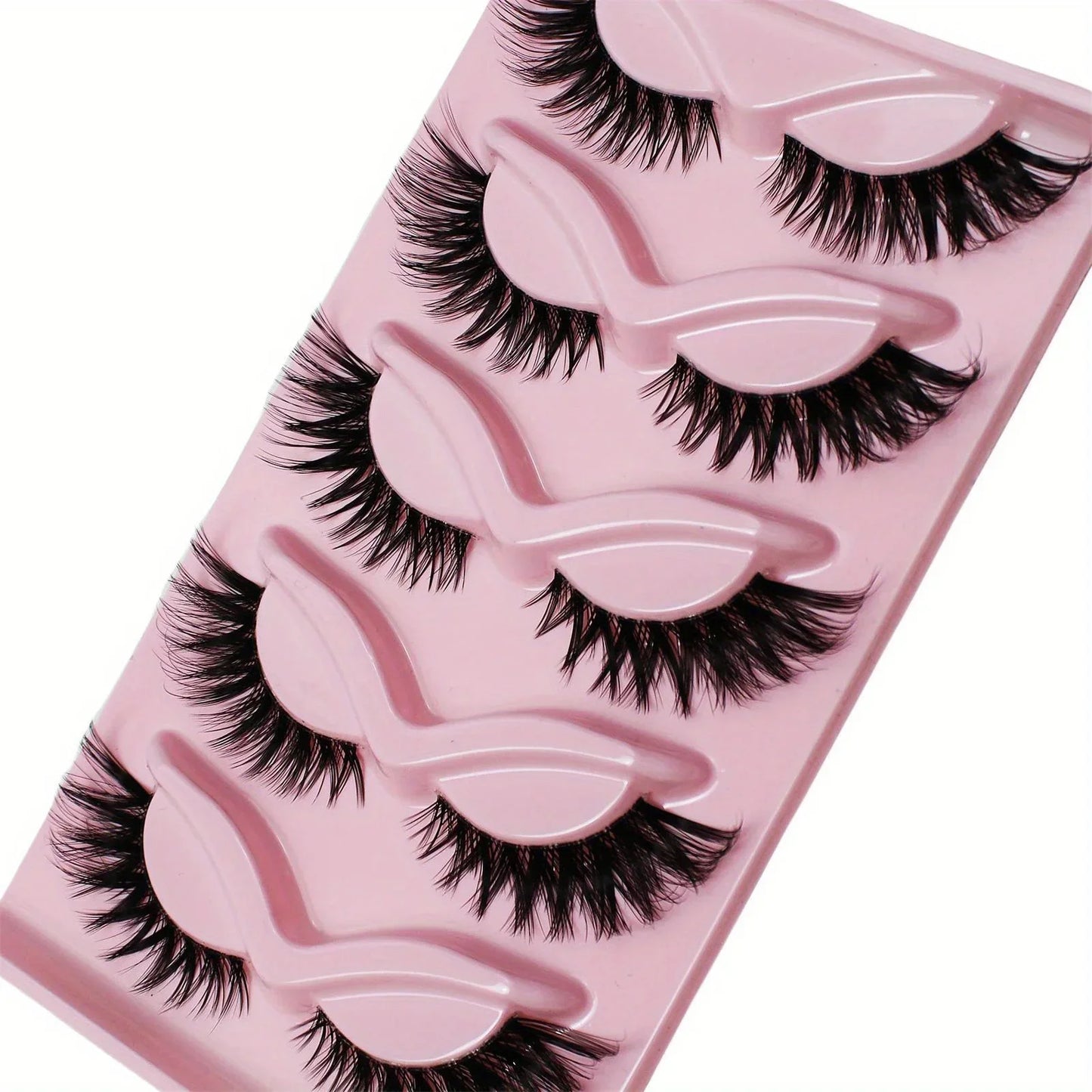 3Boxes(15Pairs) Cat Eye Fake Eyelashes