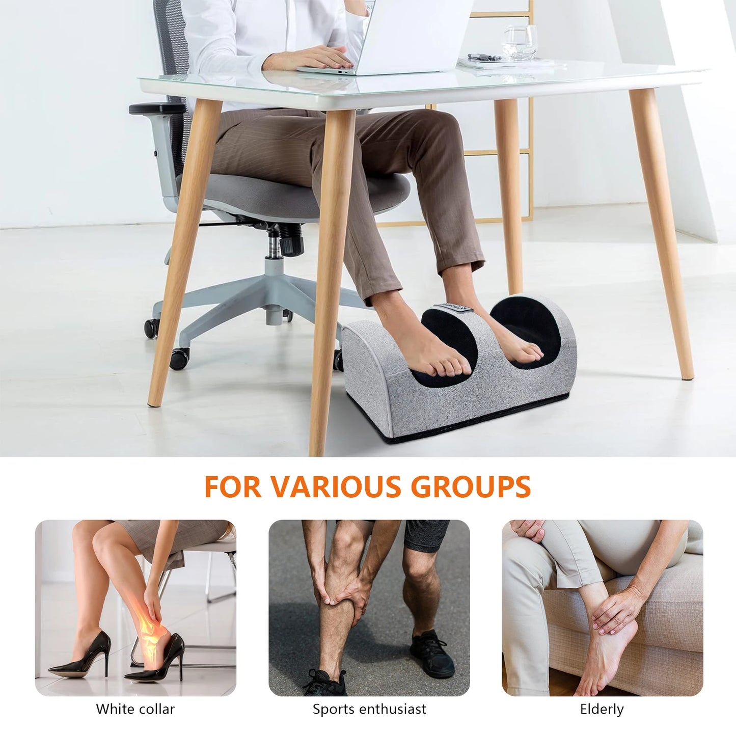 Heated Legs, Feet & Arms Massager