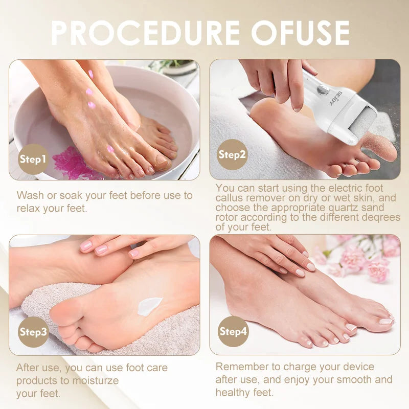 Electric Painless Foot Dead Skin Grinder
