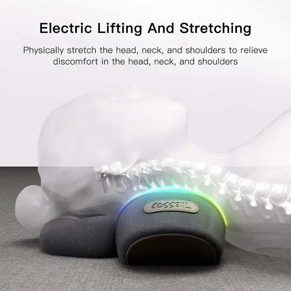 Heating Vibration Neck Massager Pillow
