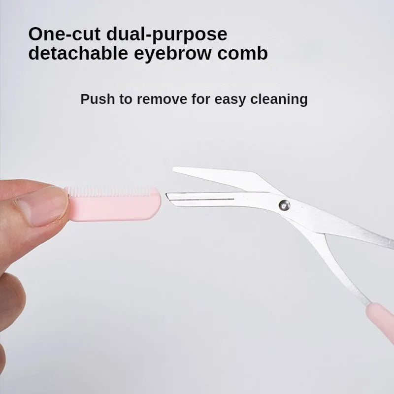 4pcs Eyebrow Trimmer & Scissors