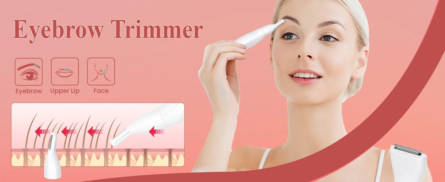4in1 Electric Body Groomer For Women