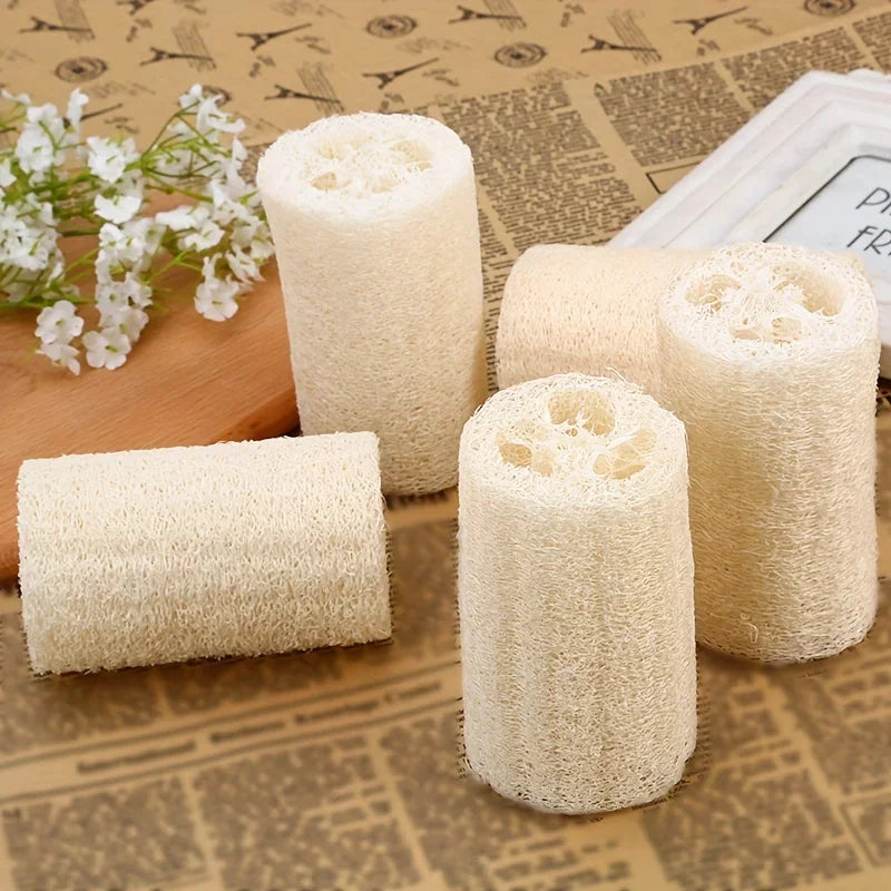 2-Pack Natural Exfoliating Loofah Sponges