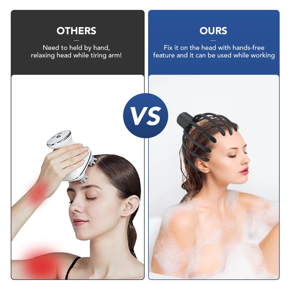 Therapeutic Octopus Claw Scalp Massager