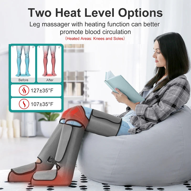 Air Compression Leg Foot Muscle Relaxation Massager