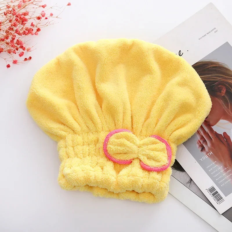 Microfiber Quick Hair Drying Bath Towel Wrap