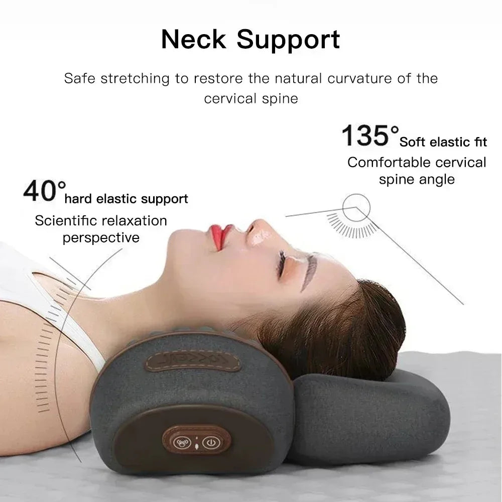 Heating Vibration Neck Massager Pillow