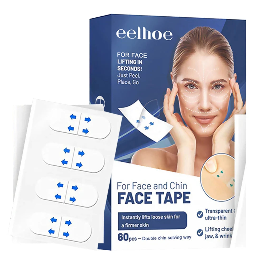 Portable Anti Wrinkle Beauty Stickers 60pcs