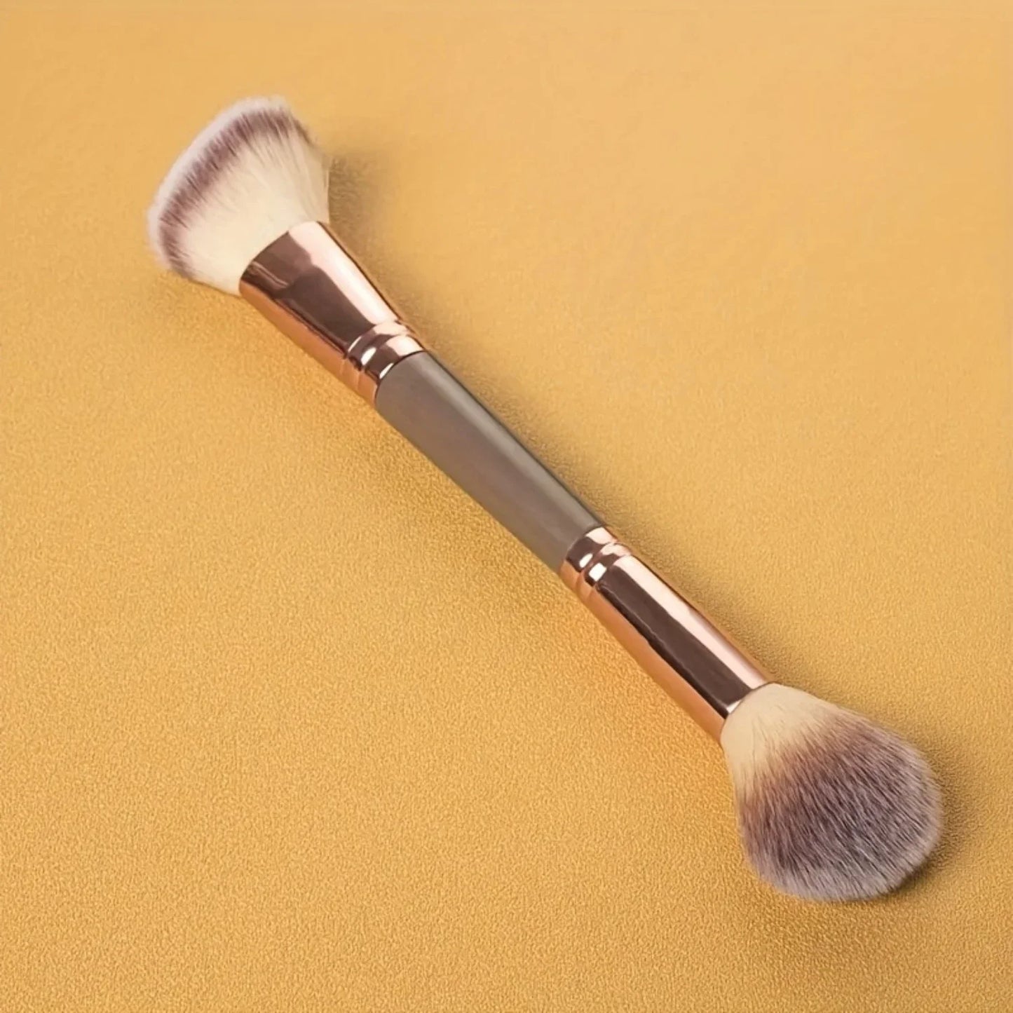 Double-Ended Foundation, Contour, Powder Makeup Brush