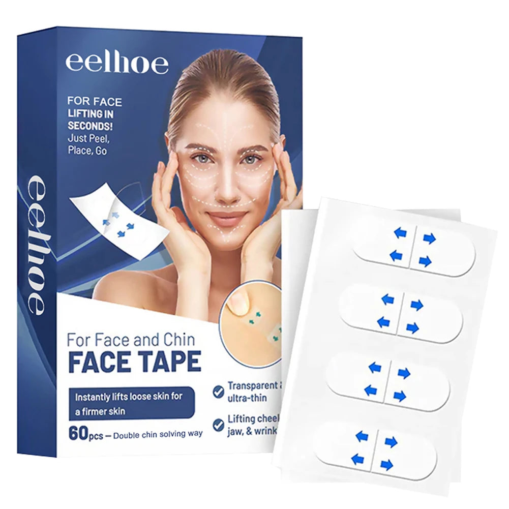 Portable Anti Wrinkle Beauty Stickers 60pcs
