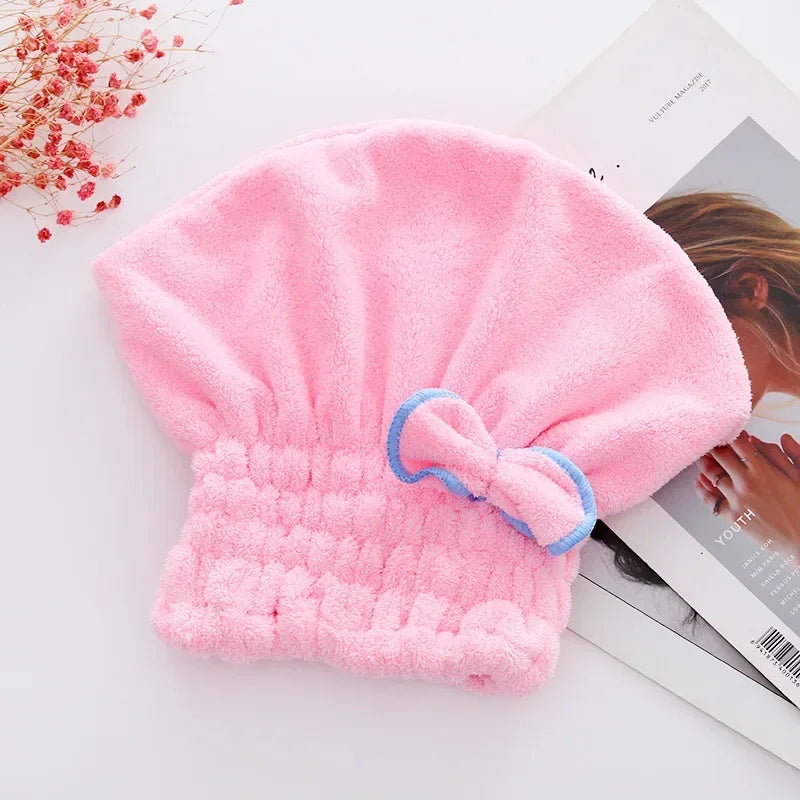 Microfiber Quick Hair Drying Bath Towel Wrap