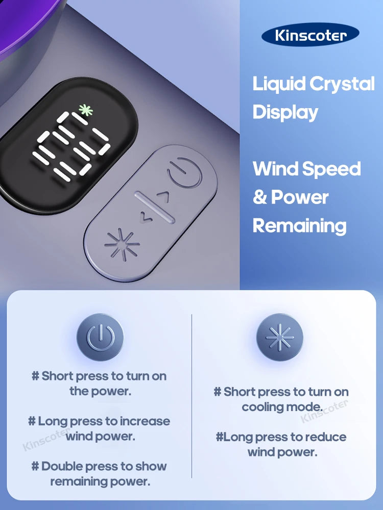 Portable Handheld Mini Turbo Fan
