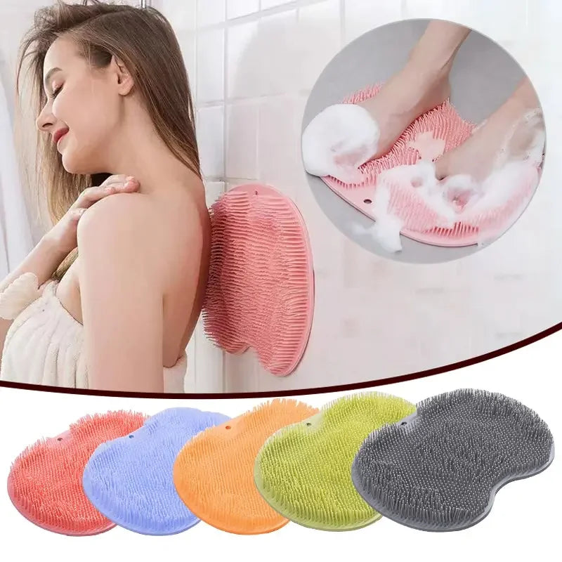 Reusable Silicone Foot & Back Scrubber Matt