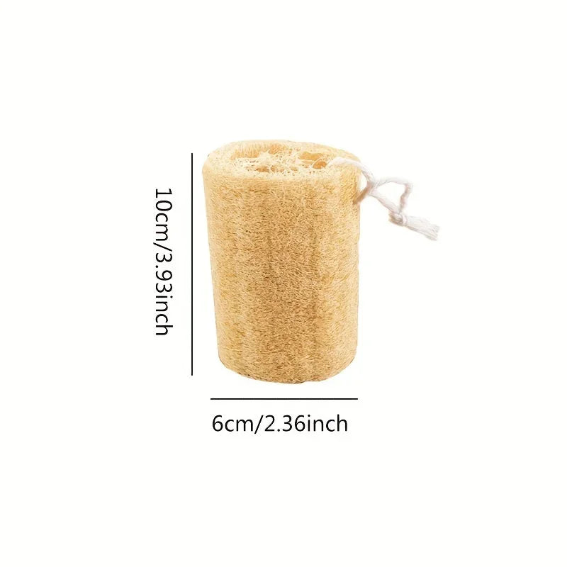2-Pack Natural Exfoliating Loofah Sponges