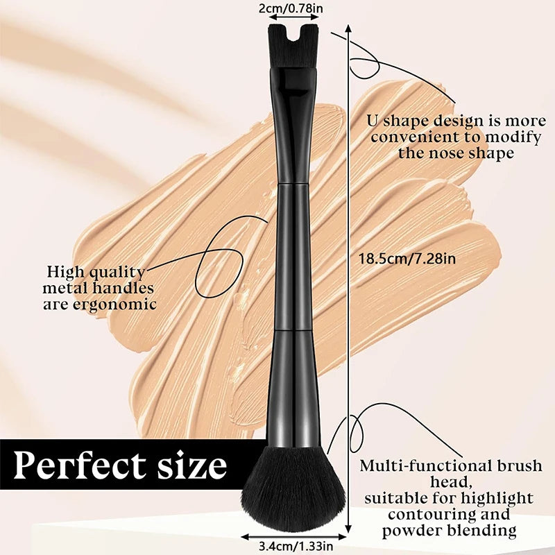 2-in-1 Makeup Brush For Nose Contouring