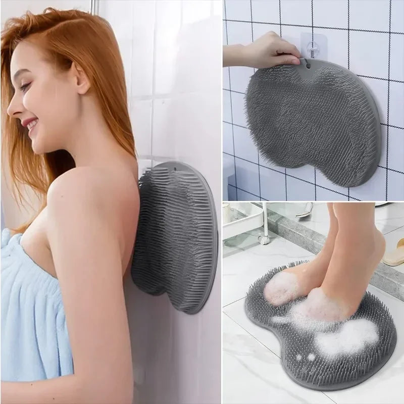 Reusable Silicone Foot & Back Scrubber Matt