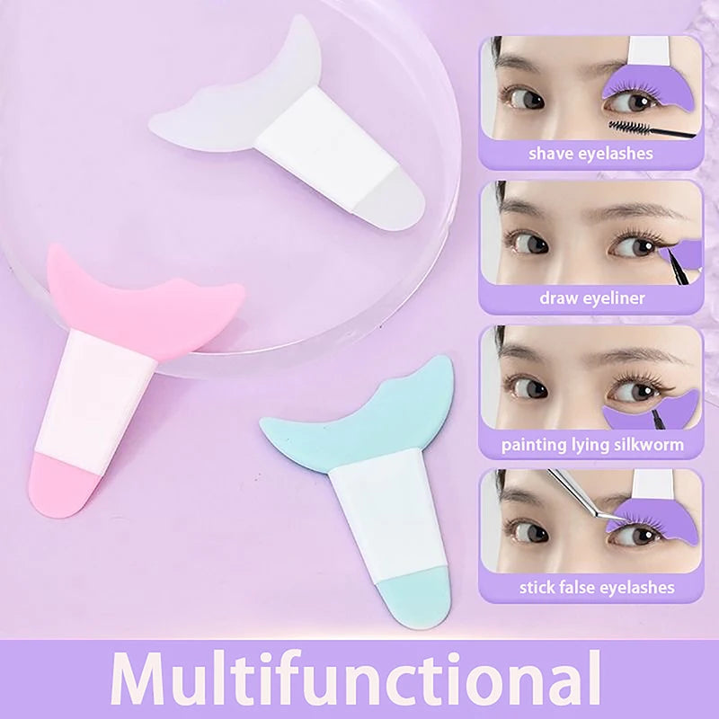 Multifunctional Silicone Eyeliner Template & Eye Makeup Tool