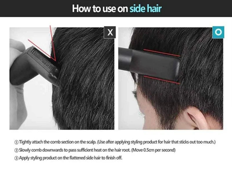 Beard & Hair Straightener Heating Brush