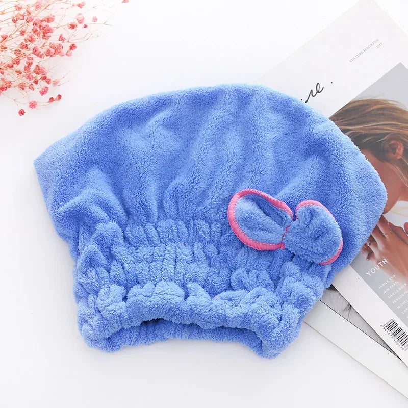 Microfiber Quick Hair Drying Bath Towel Wrap