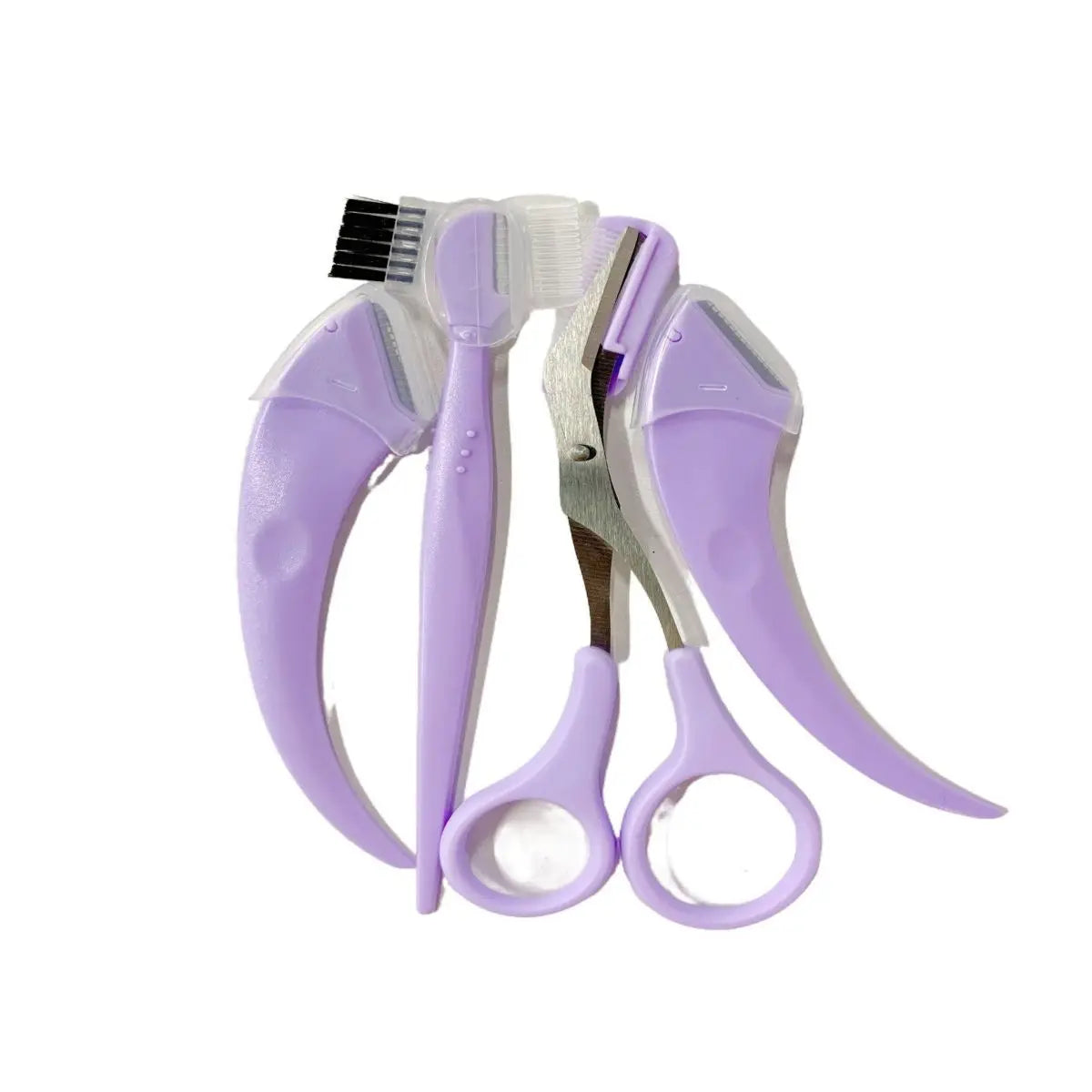 4pcs Eyebrow Trimmer & Scissors