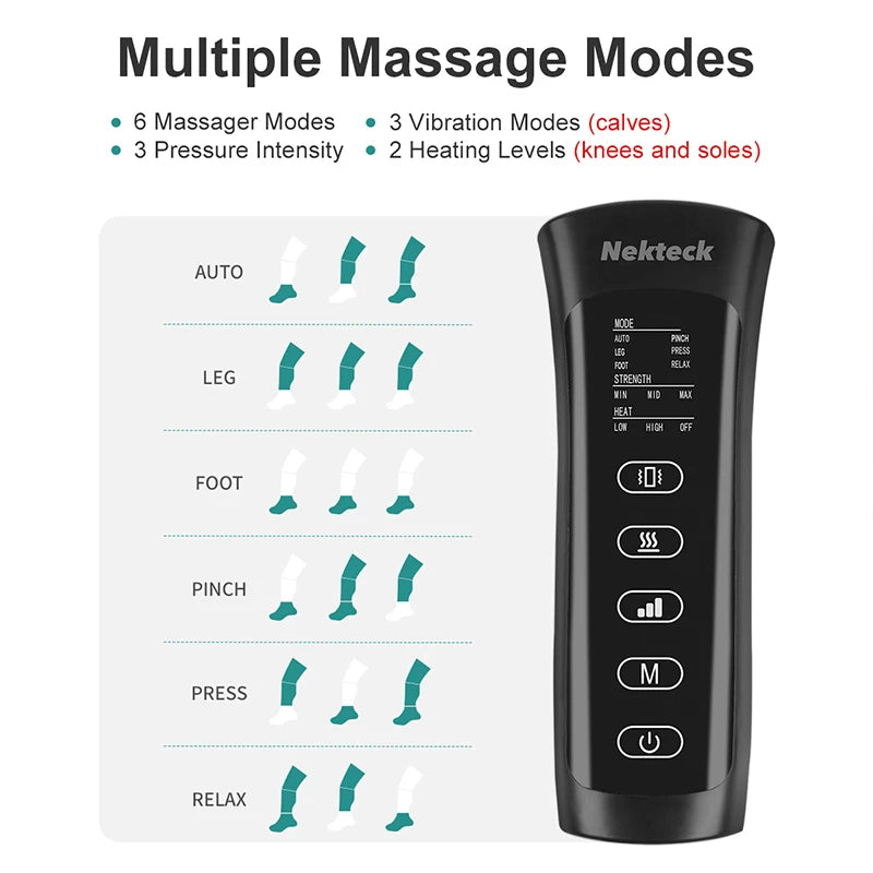 Air Compression Leg Foot Muscle Relaxation Massager