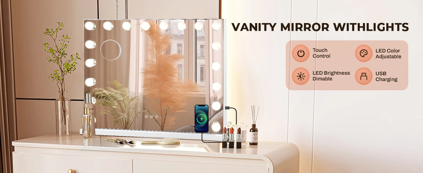 Hollywood Vanity Mirror with Lights