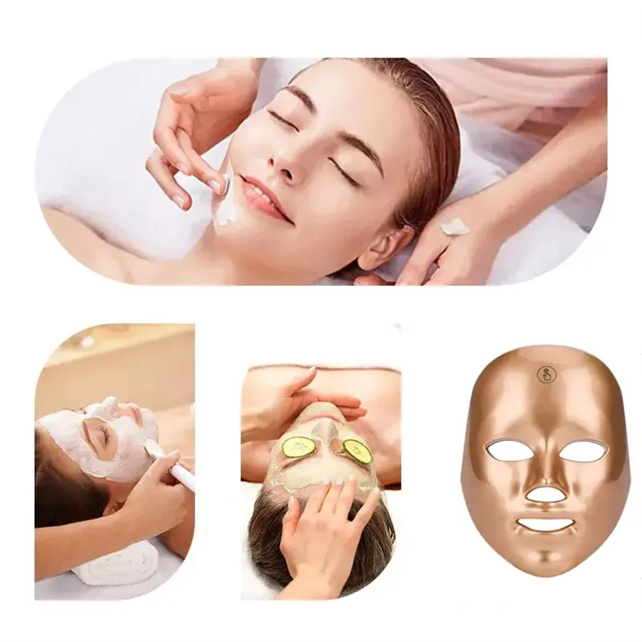 7-Color LED Beauty Mask