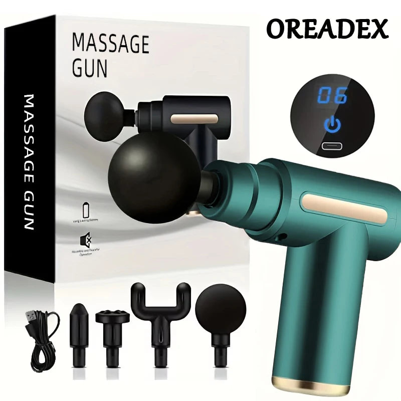 Portable Lightweight Deep Tissue Body Massage Gun