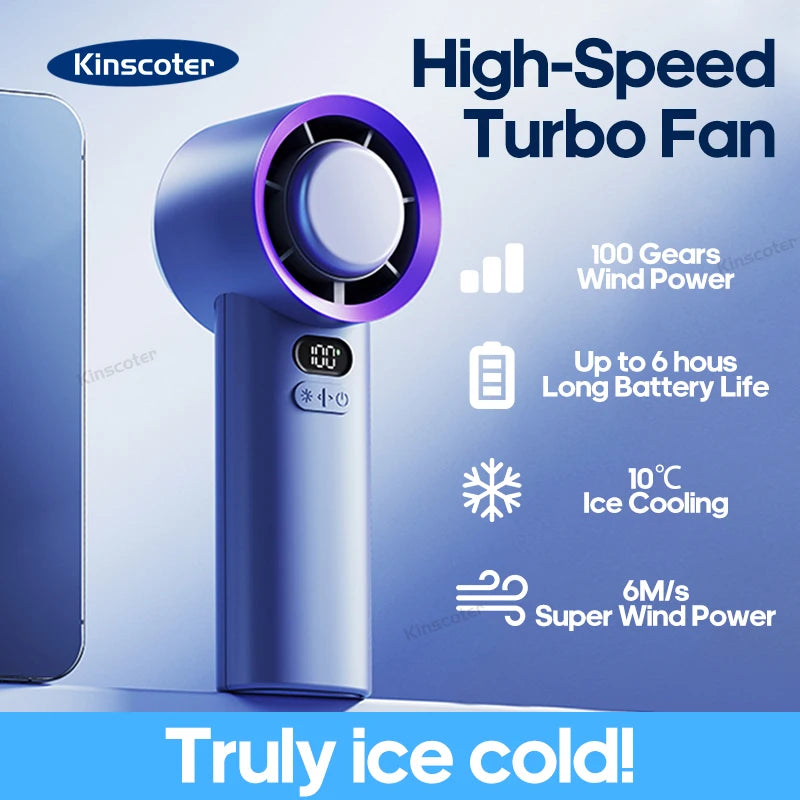 Portable Handheld Mini Turbo Fan