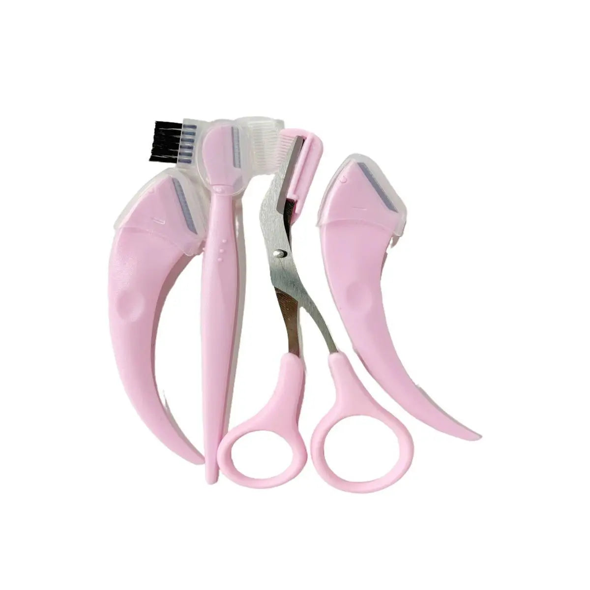 4pcs Eyebrow Trimmer & Scissors