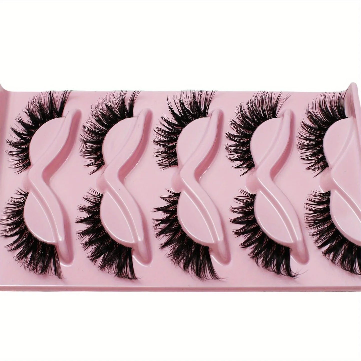 3Boxes(15Pairs) Cat Eye Fake Eyelashes