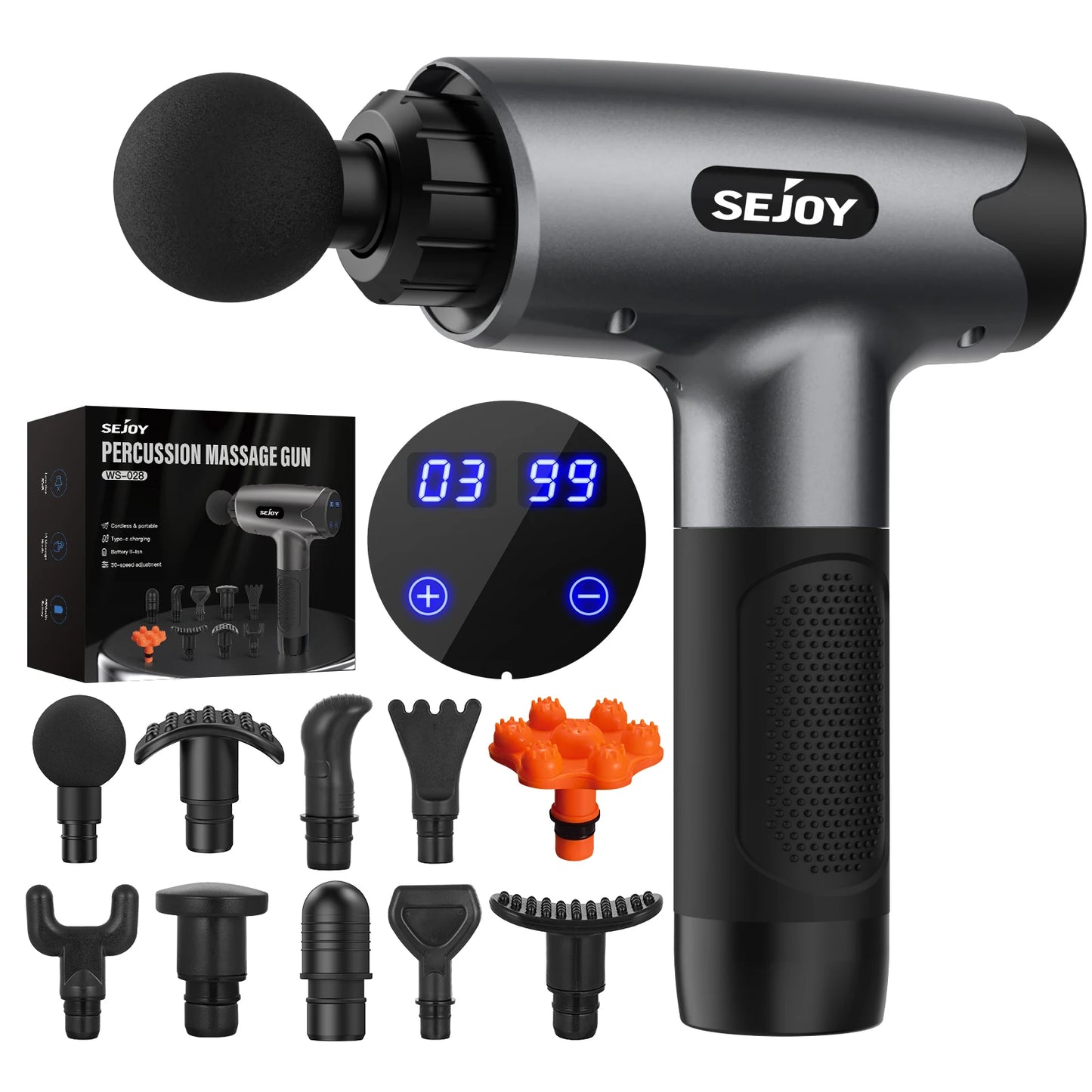 Lightweight Deep Tissue Body Massage Gun