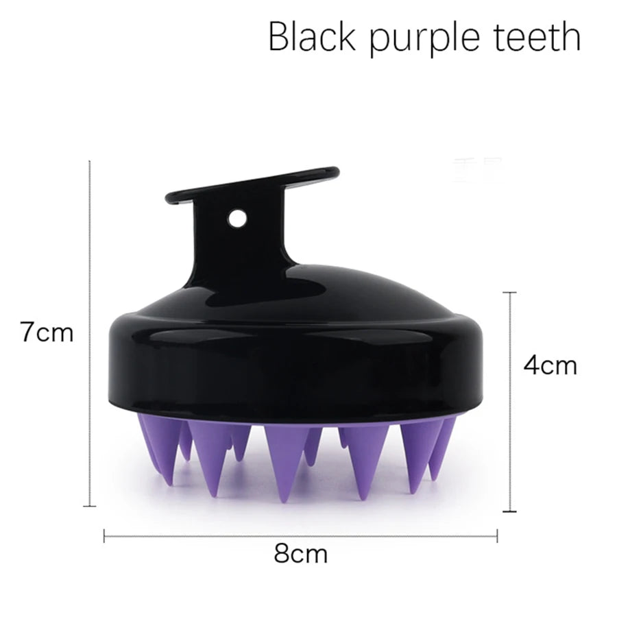 Silicone Scalp Head Massager Brush
