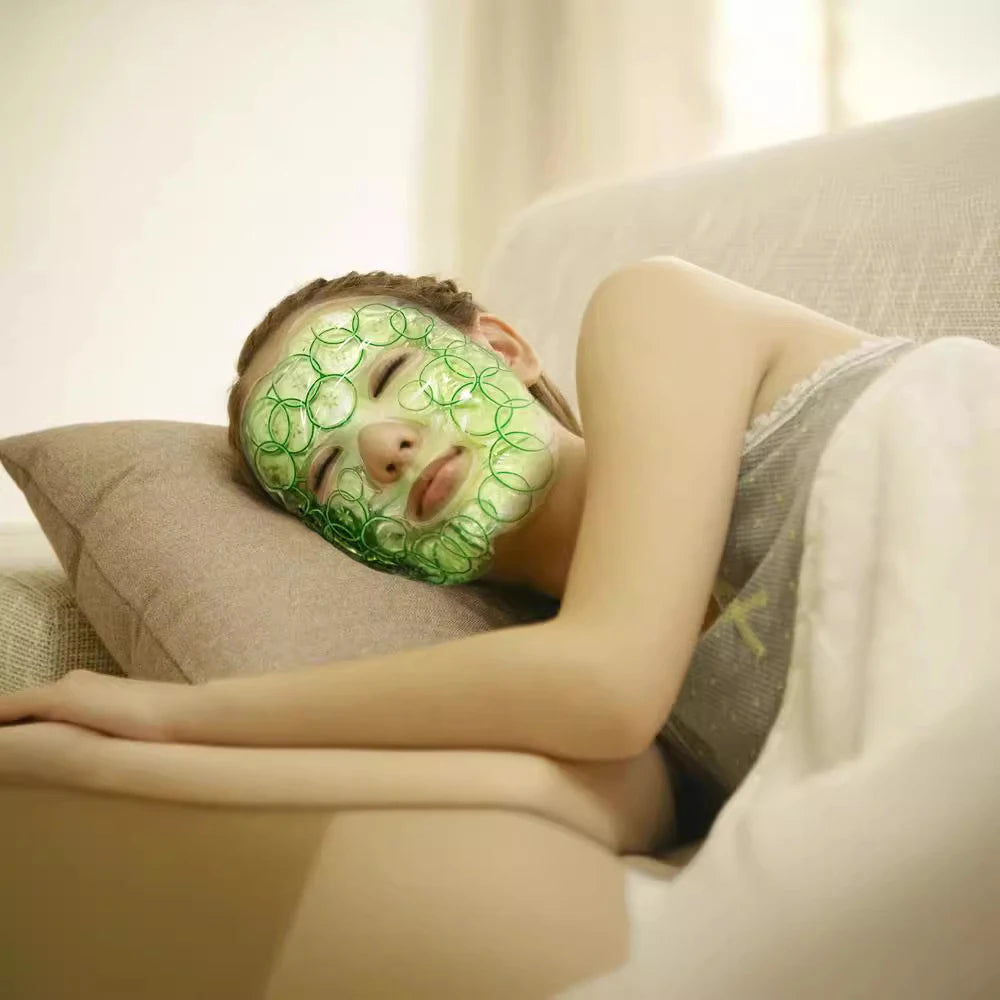 Reusable Hot Cold Compress Gel Face Mask