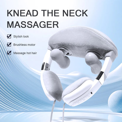 Hands-Free Hot Compression Neck, Shoulder & Body Deep Relaxation Massager