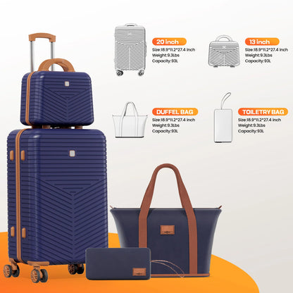 4 Piece Luggage Set