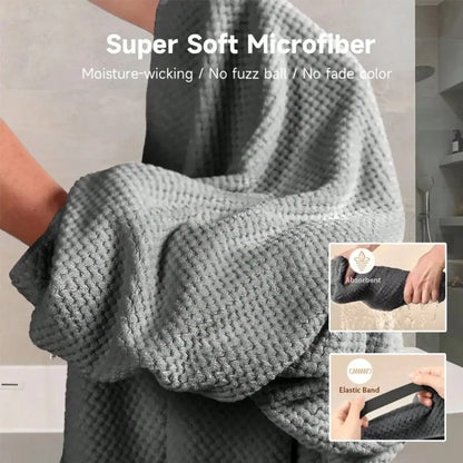 Super Absorbent Microfiber Hair Wrap Towel