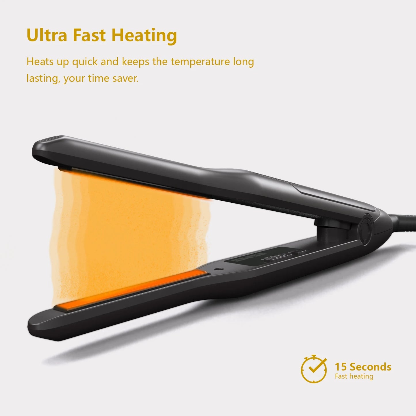 Titanium Short Hair Straightener